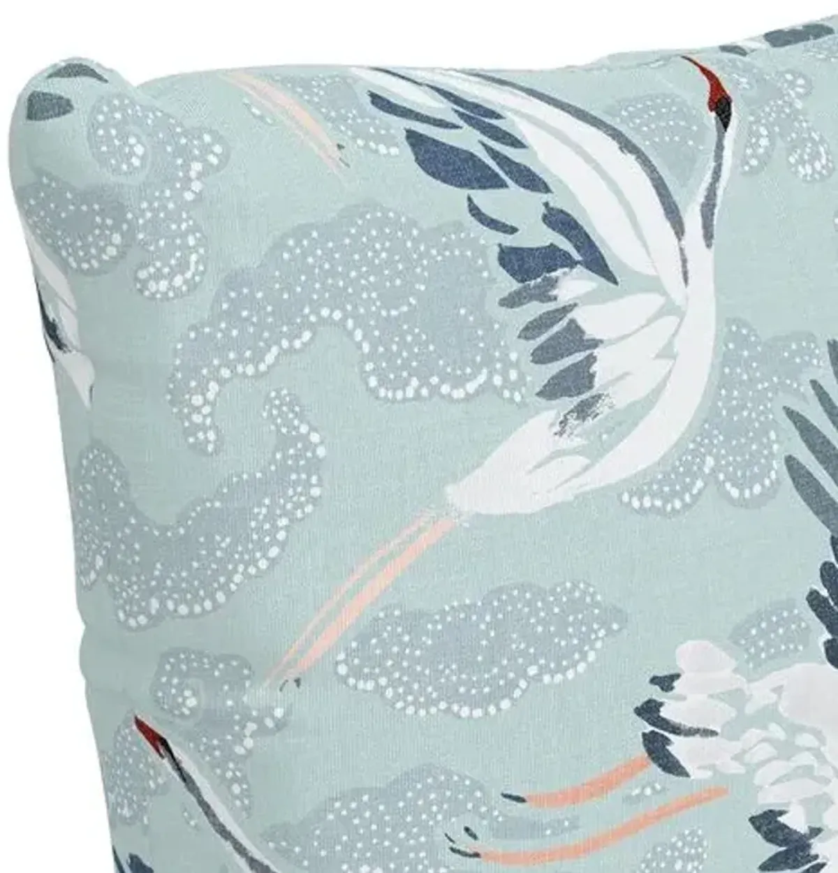 Cranes Outdoor Pillow