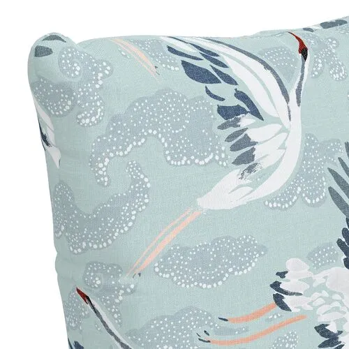 Cranes Outdoor Pillow