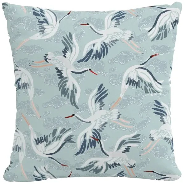Cranes Outdoor Pillow