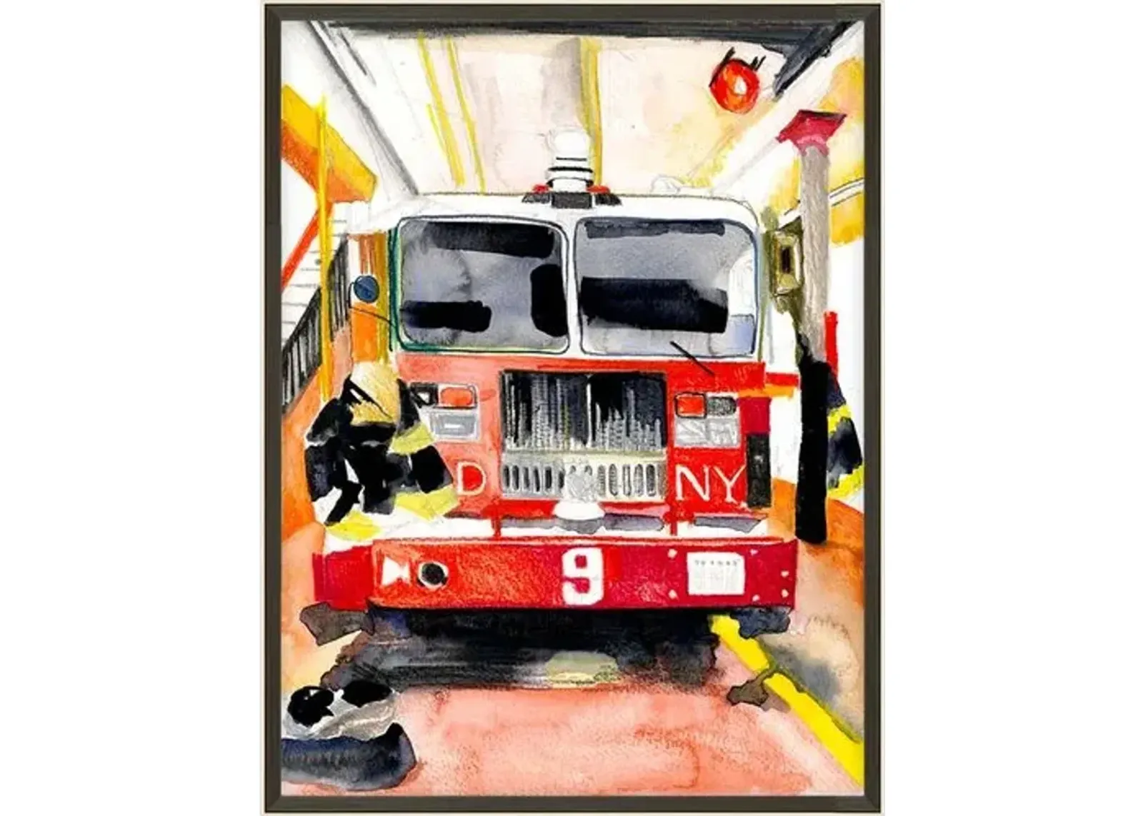 Alison Jones - Gr Jones St Fire Truck - Zoe Bios Creative