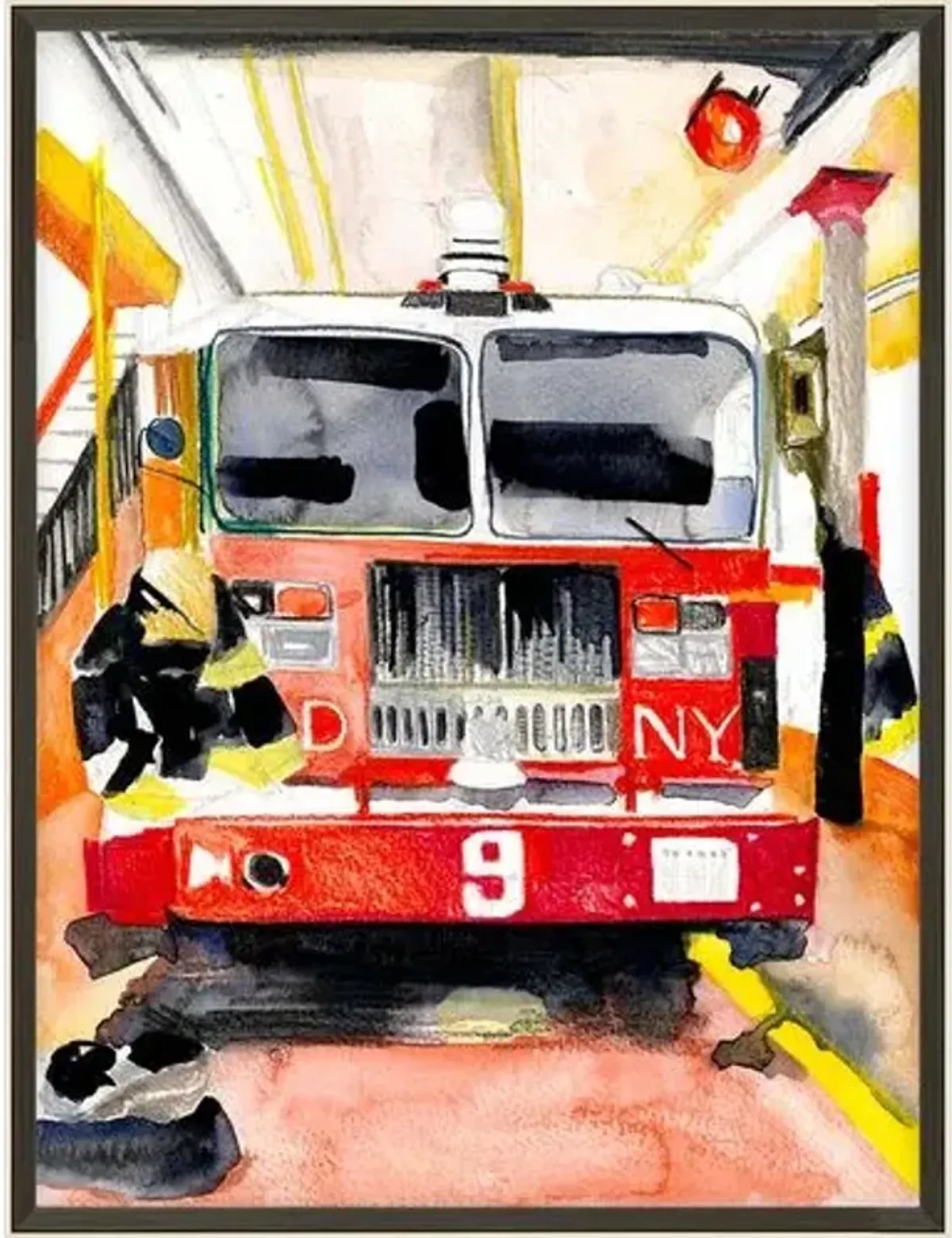 Alison Jones - Gr Jones St Fire Truck - Zoe Bios Creative