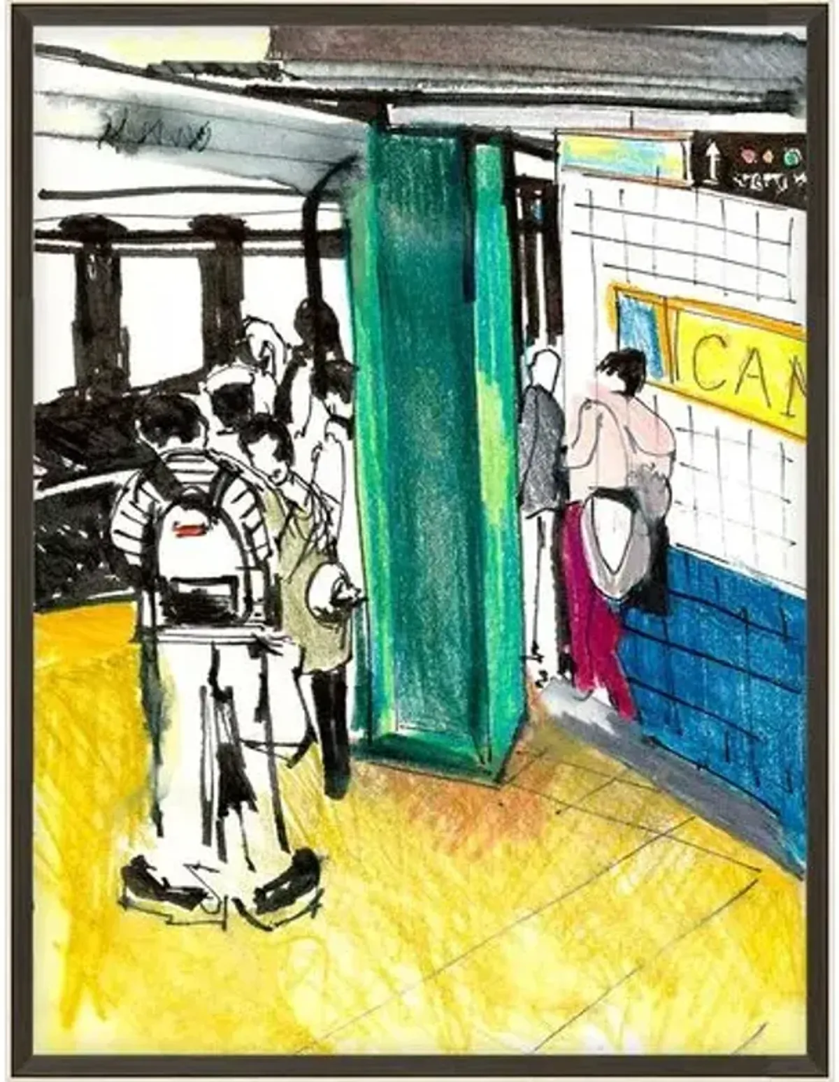 Alison Jones - Subway With People - Zoe Bios Creative