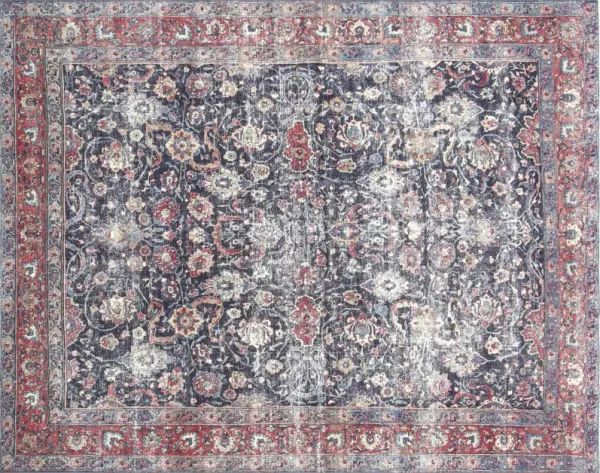 1940s Persian Tabriz Rug - 8'1" x 10'4" - Nalbandian - Blue - Blue