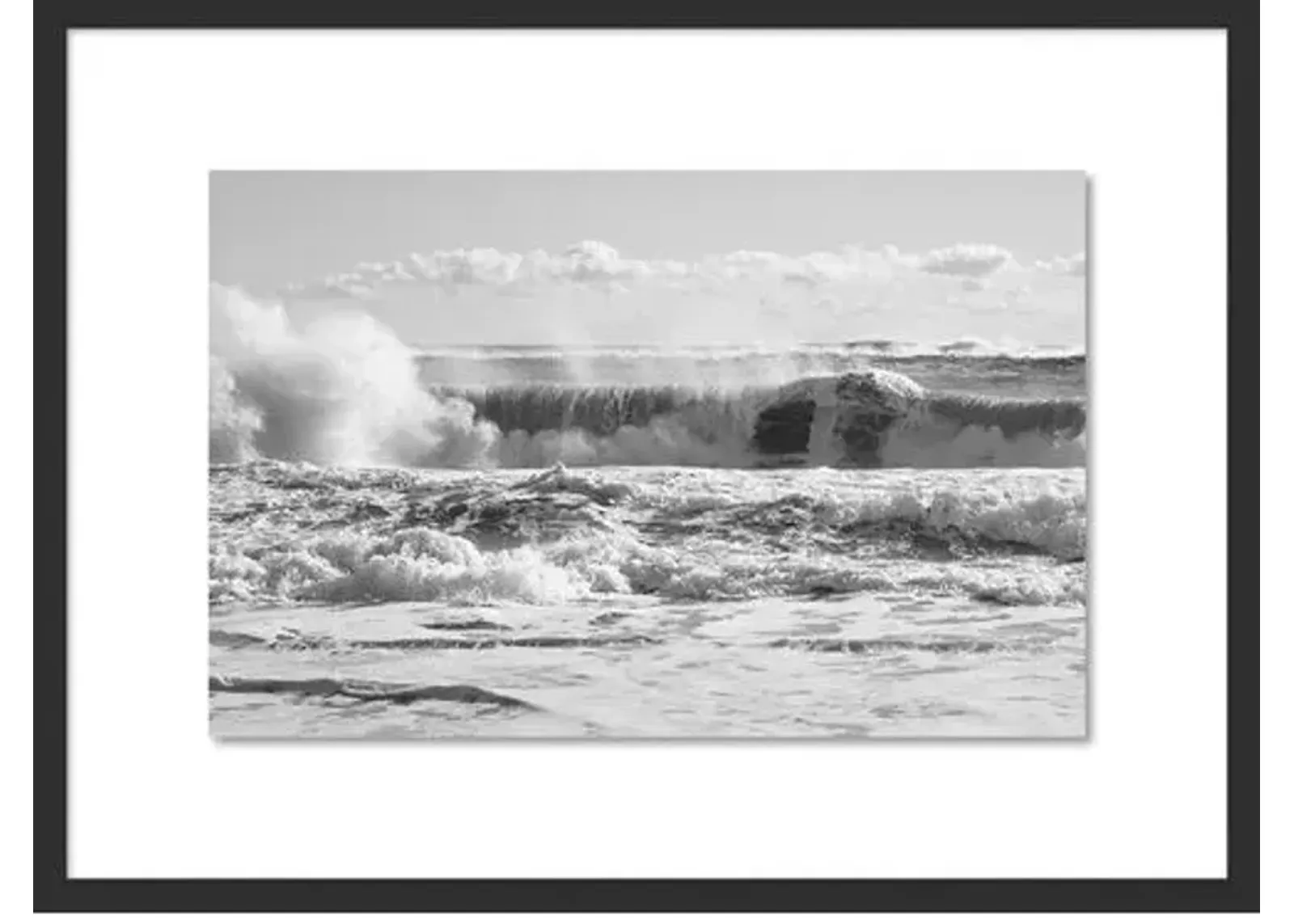 Alison Stager - BW Waves - East Hampton