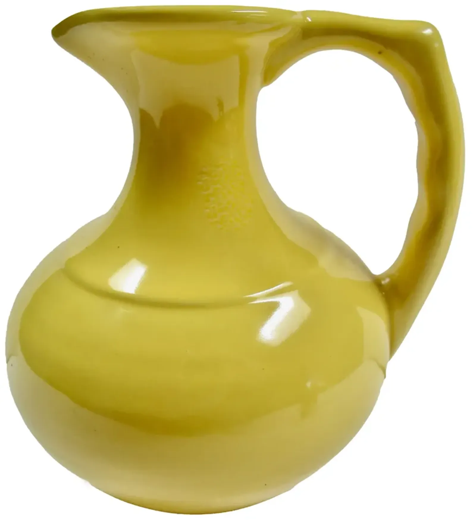 1940s California Pottery Carafe - The Emporium Ltd. - Yellow