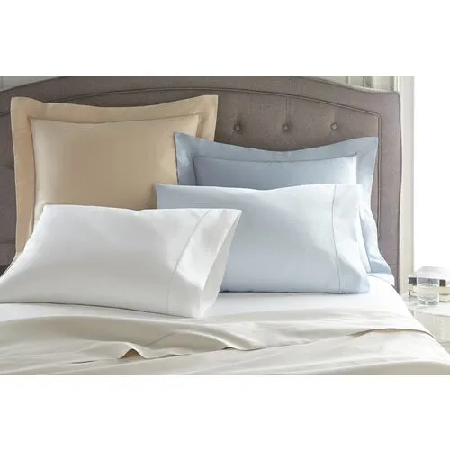 Soprano Sheet Set - Peacock Alley - Beige, 300 Thread Count, Egyptian Cotton Sateen, Soft and Luxurious