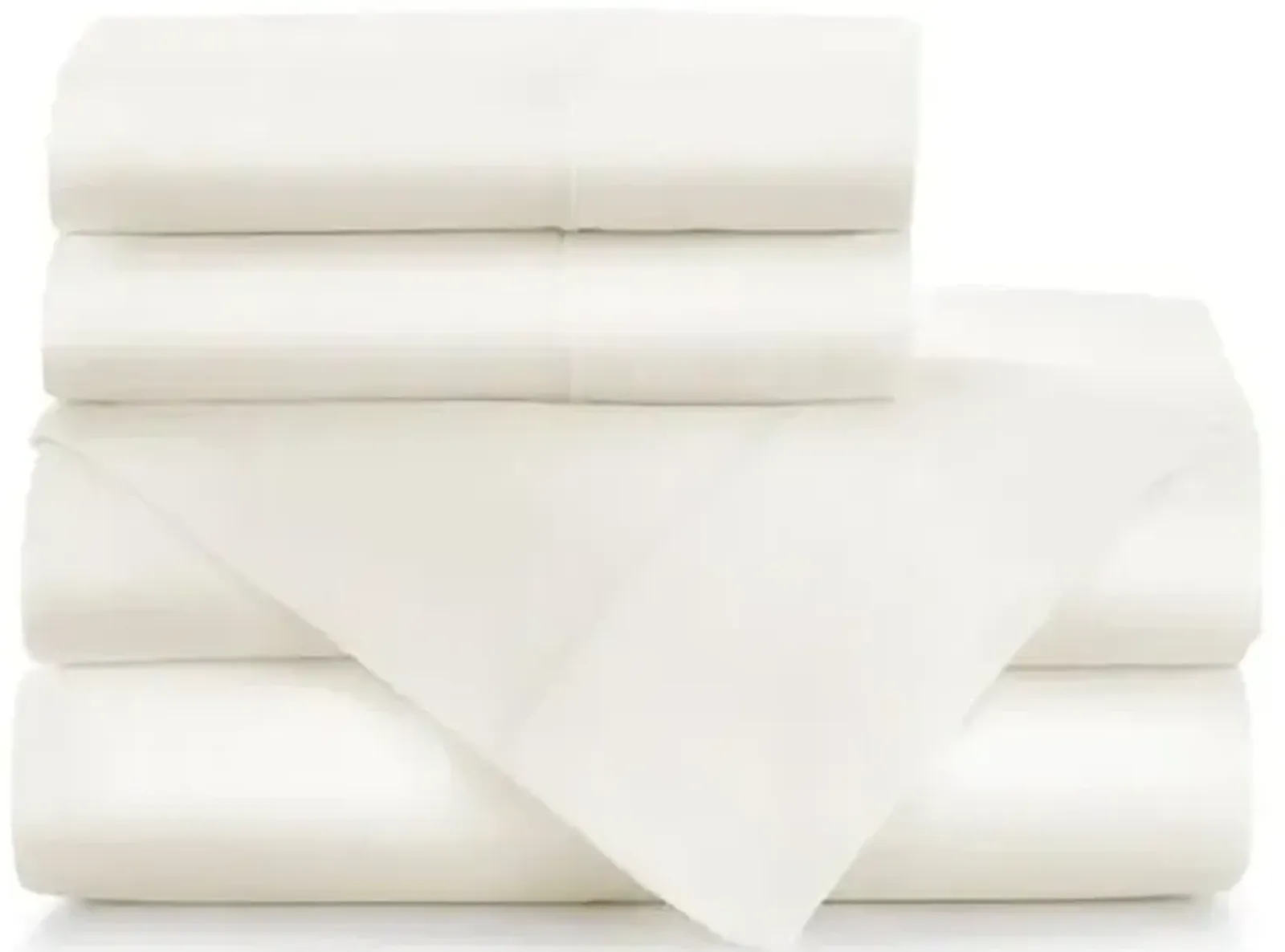 Soprano Sheet Set - Peacock Alley - Ivory, 300 Thread Count, Egyptian Cotton Sateen, Soft and Luxurious