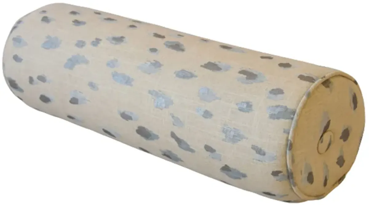 Animal Cat Spot Linen Bolster Pillow