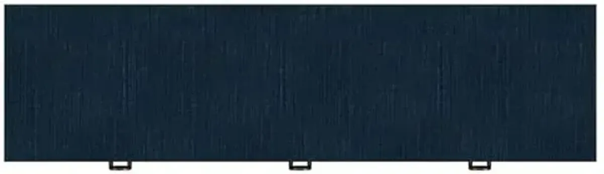 Kos Raffia 3-Door Sideboard - Blue