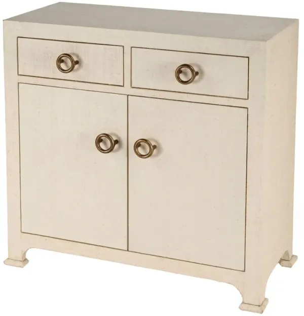 Kos Raffia 2-Door Cabinet