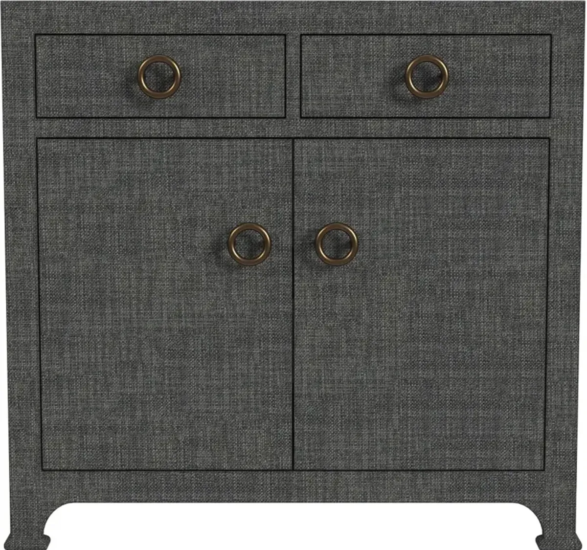 Kos Raffia 2-Door Cabinet