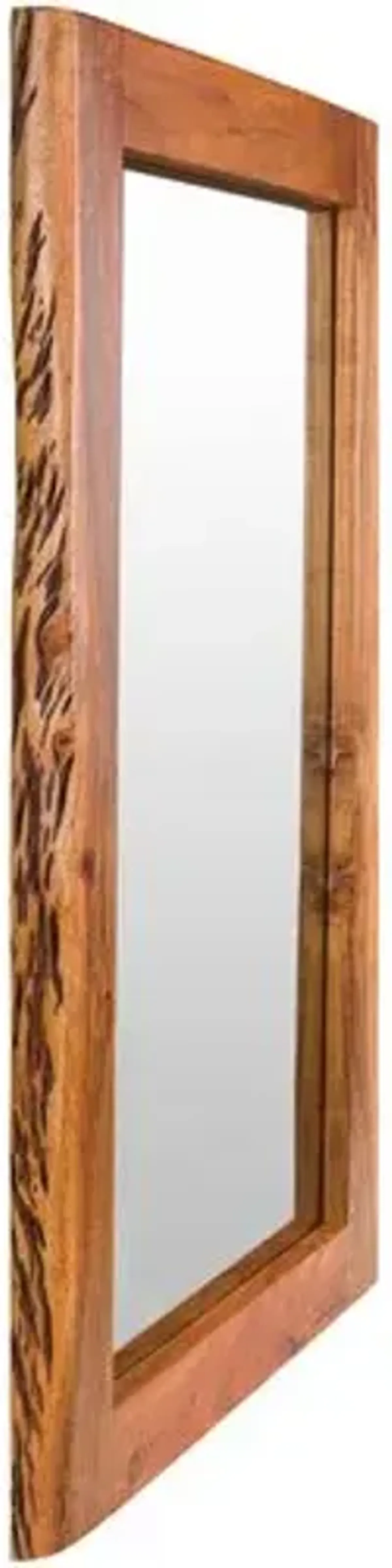 Boden Small Wood Wall Mirror - Natural