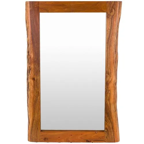 Boden Small Wood Wall Mirror - Natural