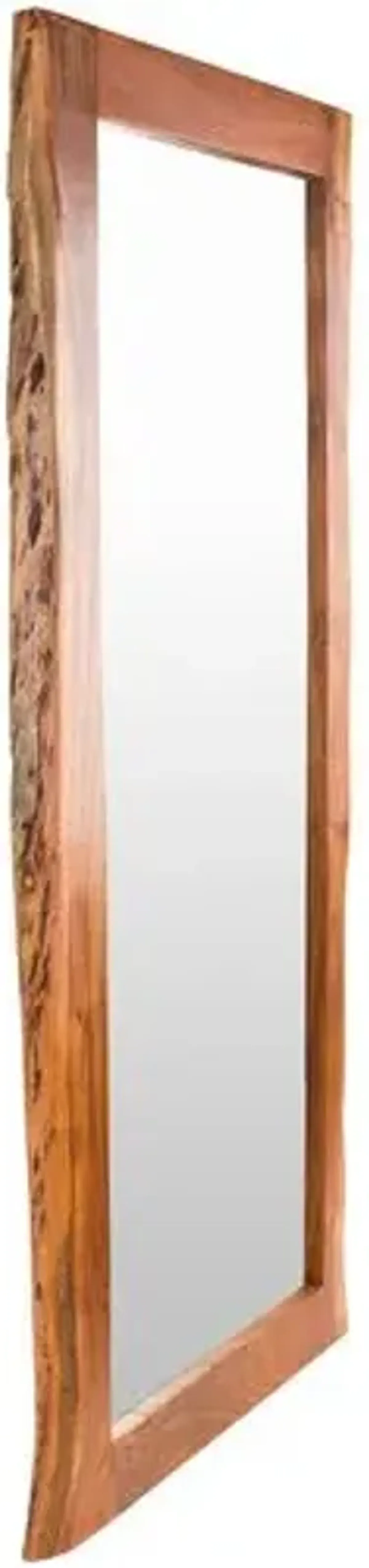 Border Large Wall Mirror - Natural