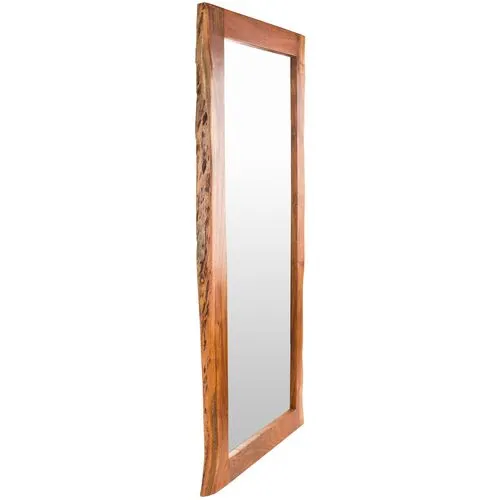 Border Large Wall Mirror - Natural