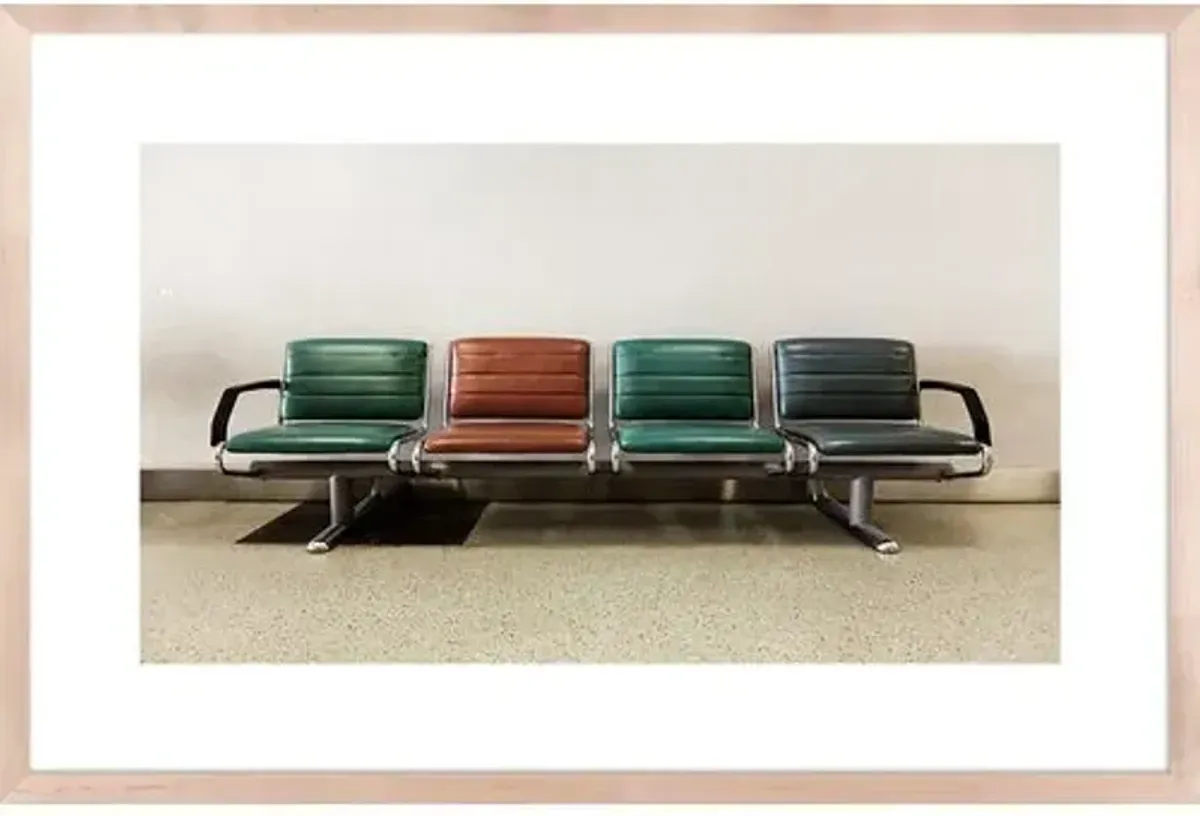 Jeff Seltzer - Airport Chairs V2 Photograph
