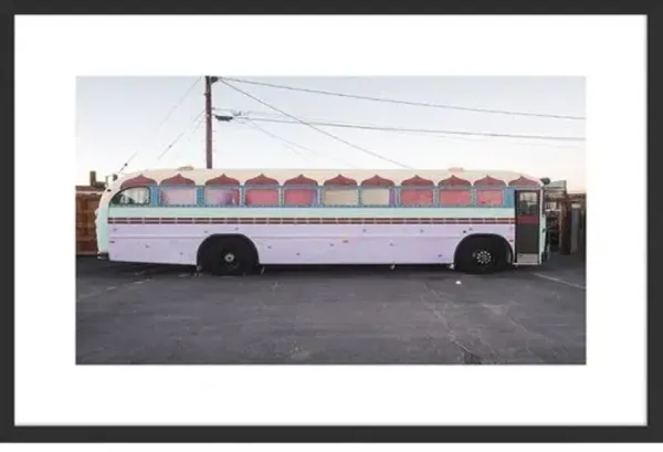 Jeff Seltzer - Joshua Tree Bus Photograph