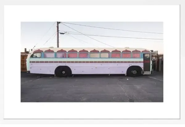Jeff Seltzer - Joshua Tree Bus Photograph