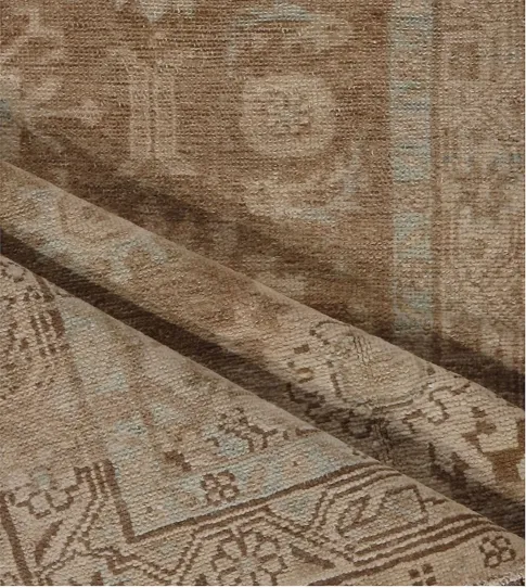 Turkish Oushak Runner 3' x 9'7' - Beige