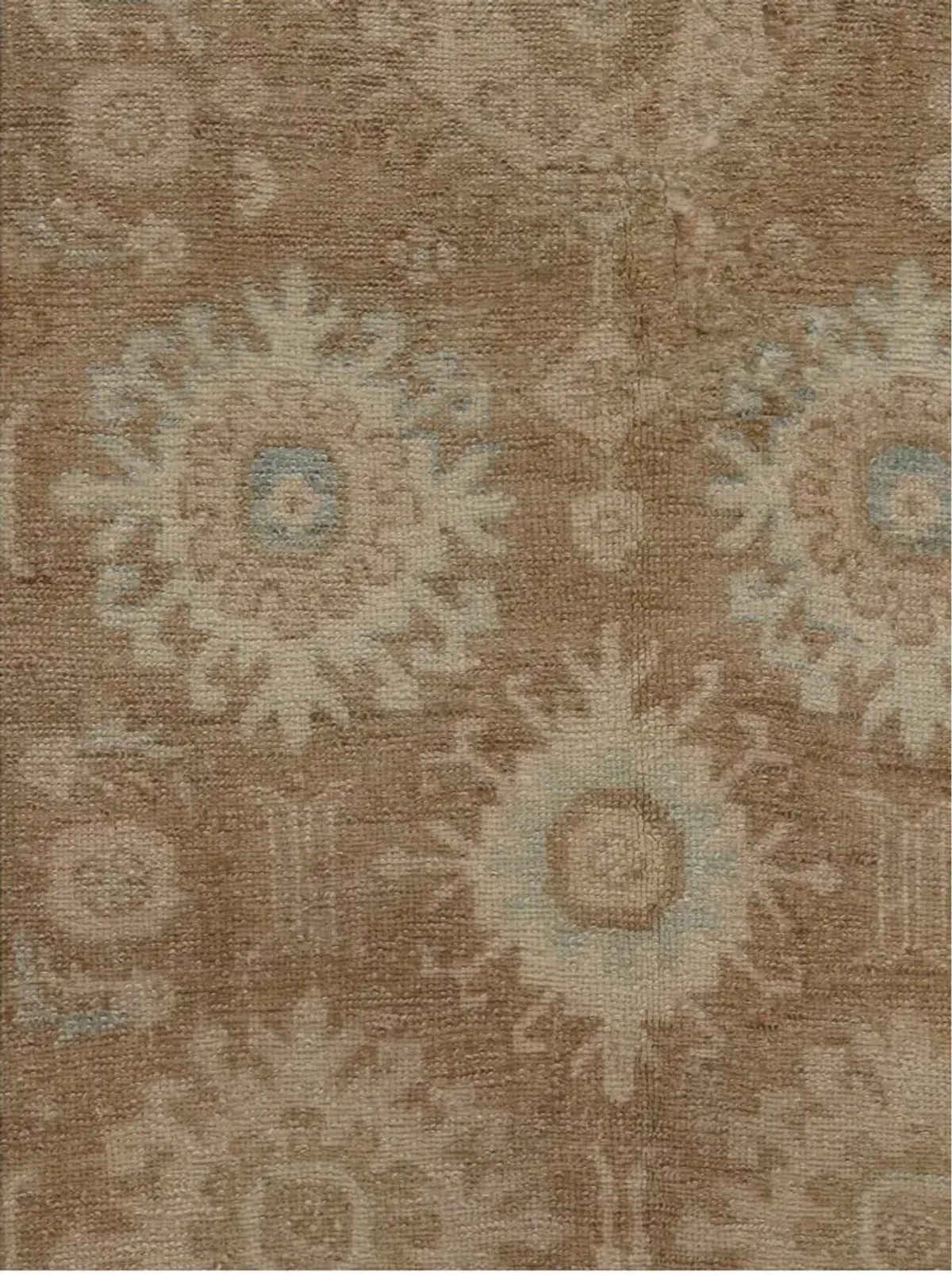 Turkish Oushak Runner 3' x 9'7' - Beige