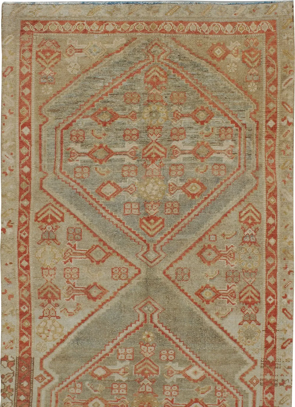 Persian Malayer Runner 3'7 x 16' - Beige