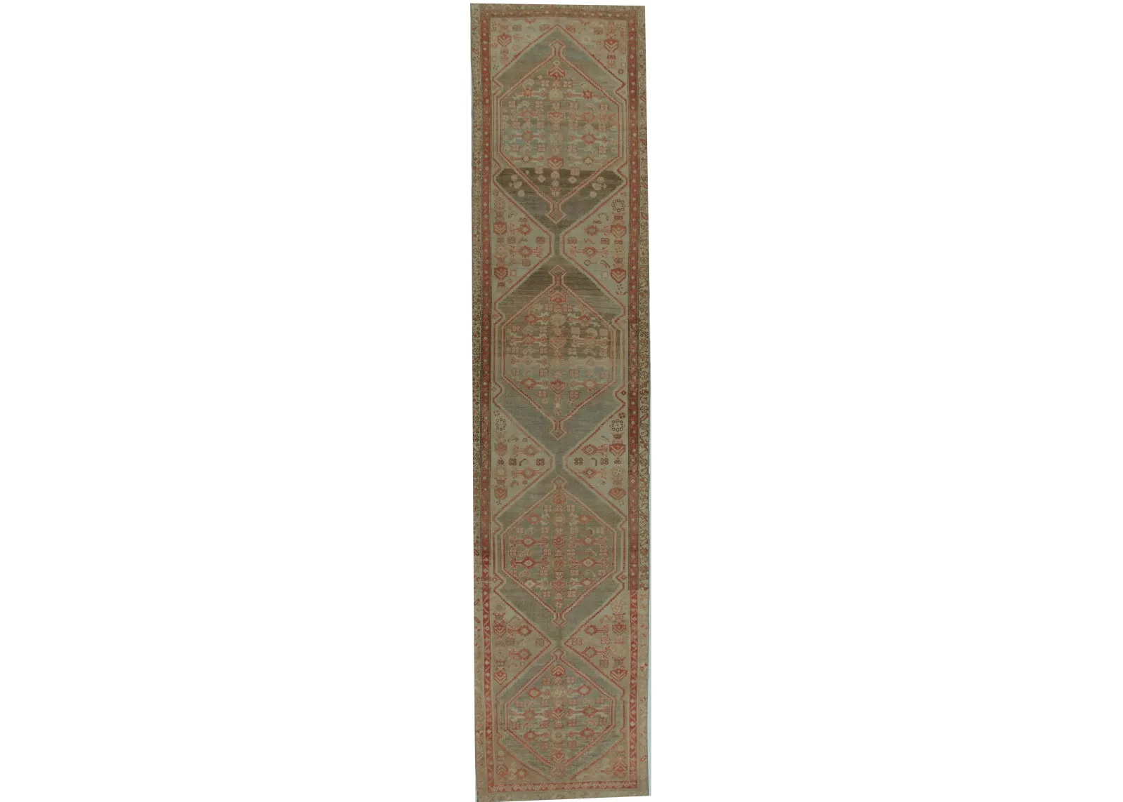 Persian Malayer Runner 3'7 x 16' - Beige