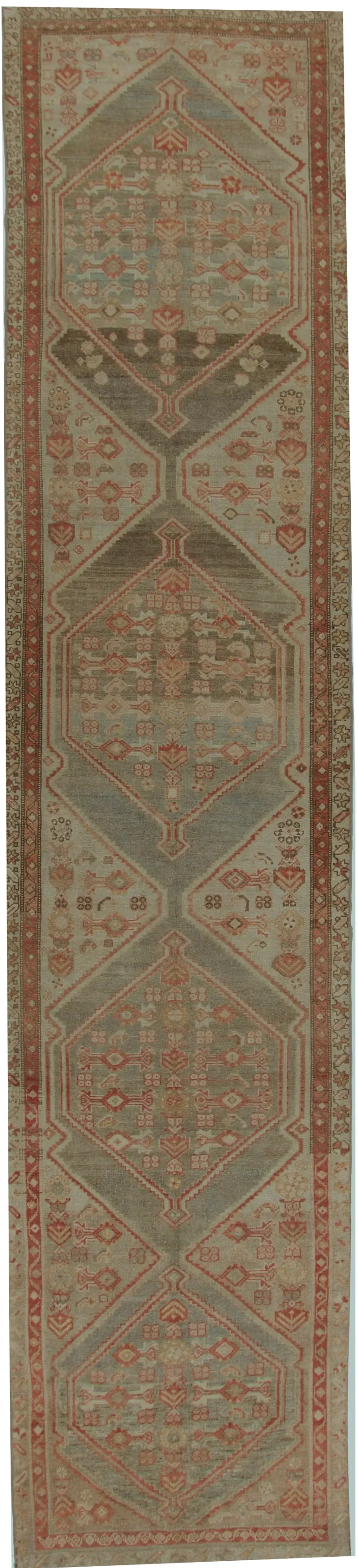 Persian Malayer Runner 3'7 x 16' - Beige