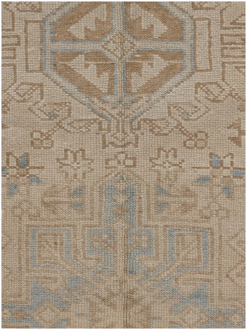 Turkish Oushak Runner 3' x 10'4' - Beige