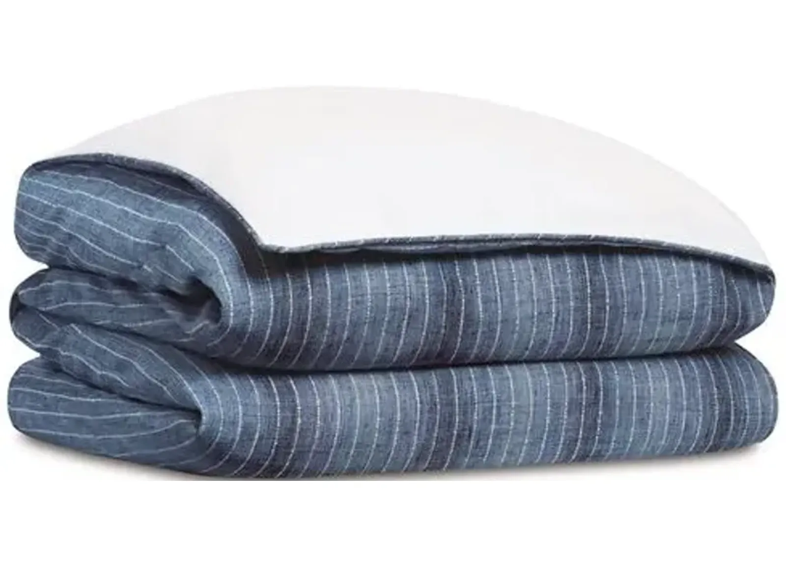 Kasama Denim Duvet Cover - Blue - Eastern Accents