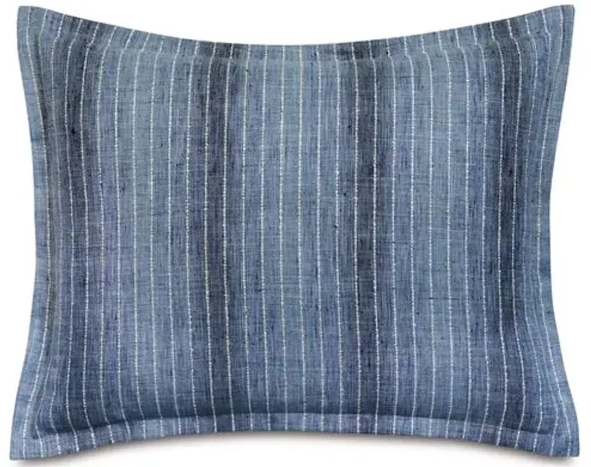 Kasama Denim Sham - Blue - Eastern Accents