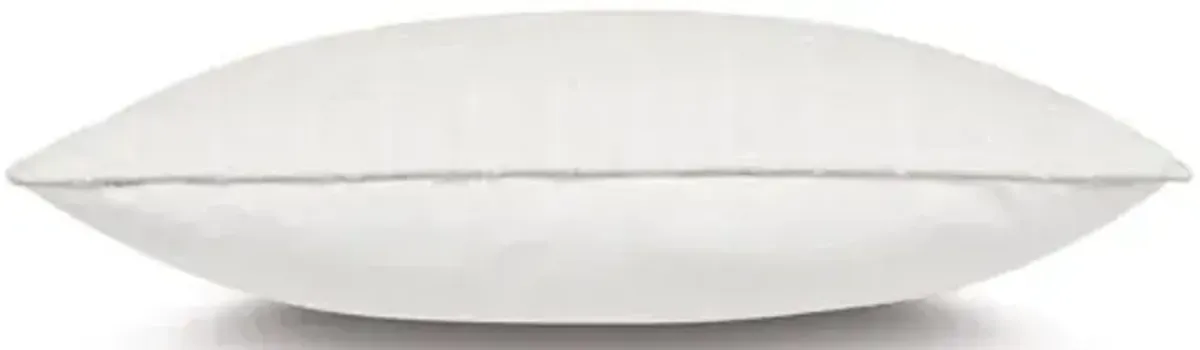 Tonkatsu Check Bolster Pillow - White - Eastern Accents