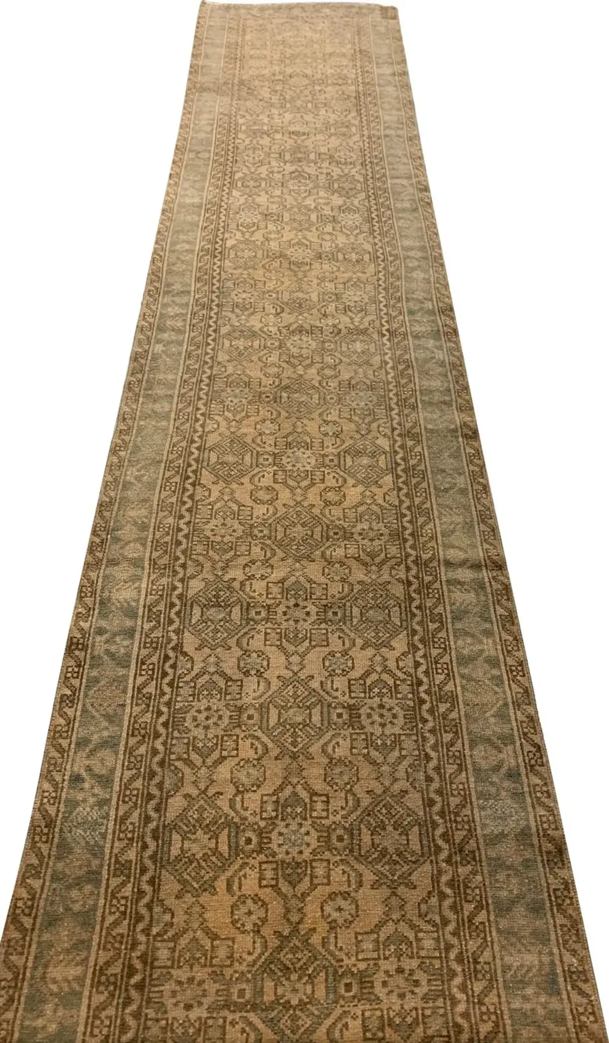 Persian Malayer Runner 3'7' x 20'3' - Beige