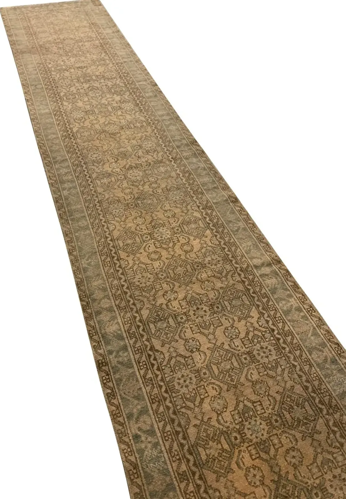 Persian Malayer Runner 3'7' x 20'3' - Beige