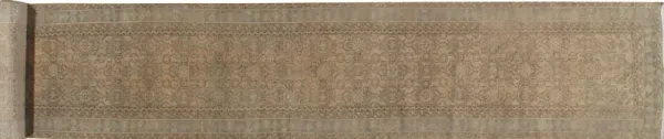 Persian Malayer Runner 3'7' x 20'3' - Beige