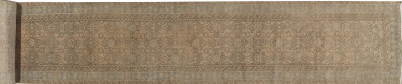 Persian Malayer Runner 3'7' x 20'3' - Beige