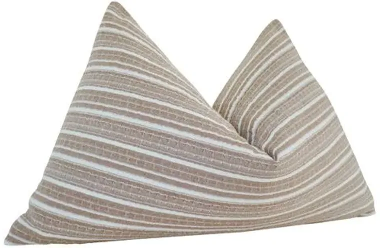 Desert 25x16 Pillow - Tan/White