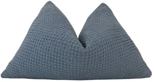 Mendocino 25x16 Pillow, Blue/White