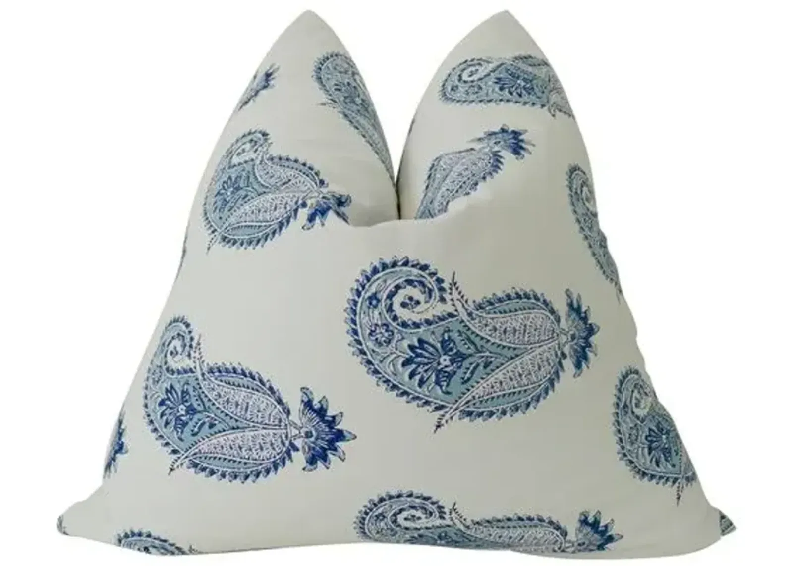 Cypress 24x24 Pillow - Indigo/White