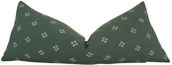 Merida 36x16 Body Pillow - Jade/White