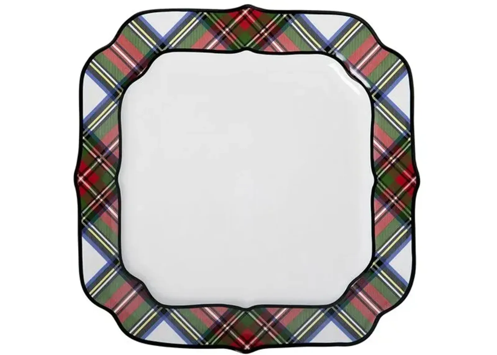 Stewart Tartan 12" Cookie Tray - Juliska - Multi