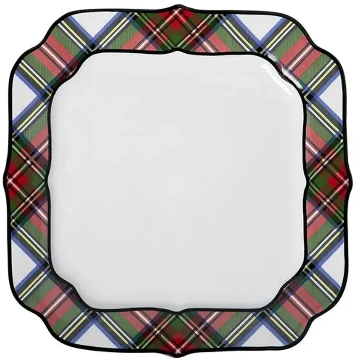 Stewart Tartan 12" Cookie Tray - Juliska - Multi