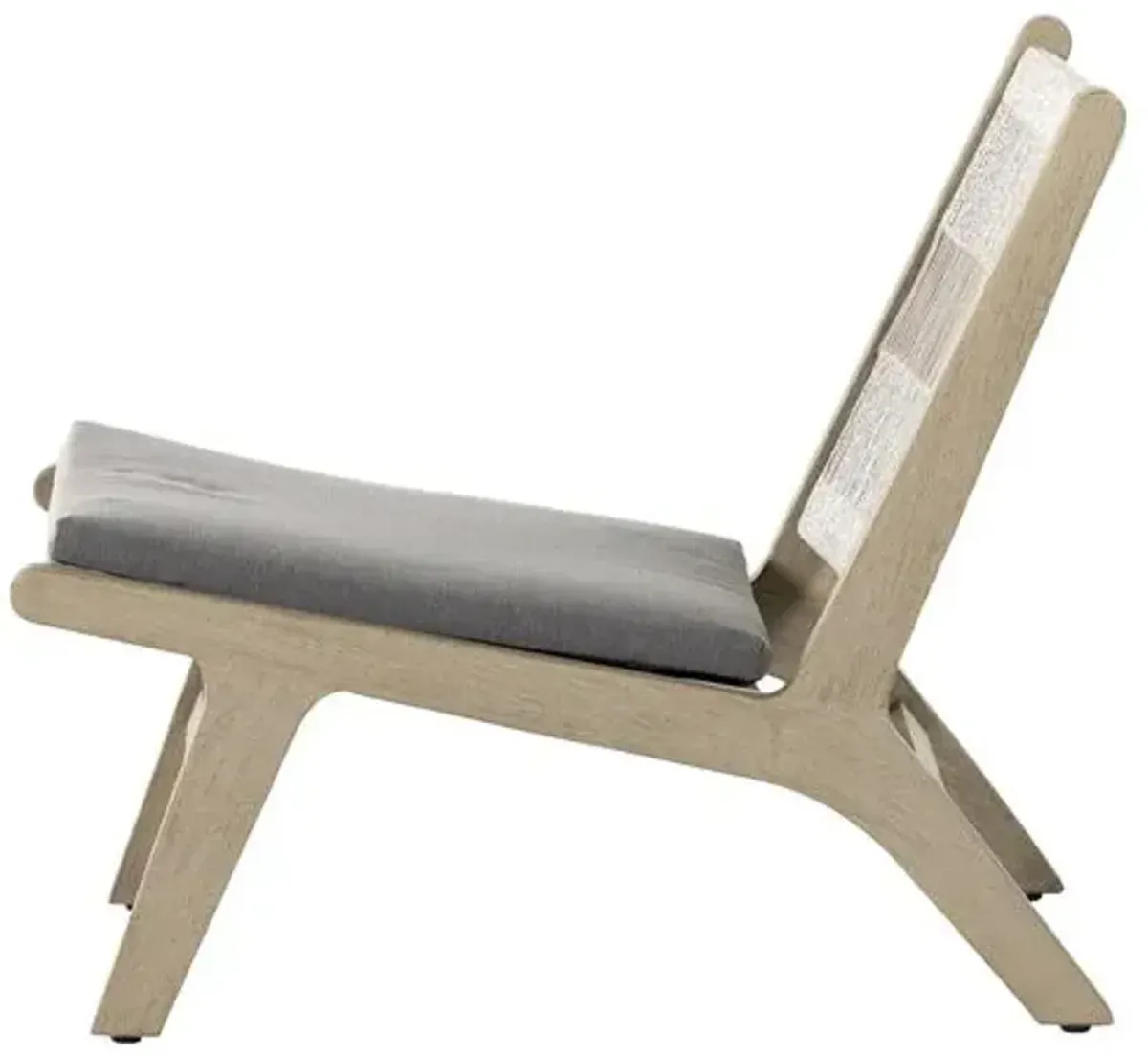 Finnley Outdoor Chair - Weathered Gray