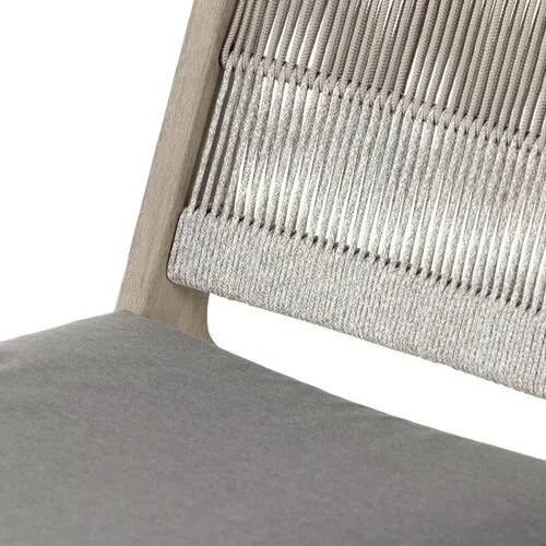 Finnley Outdoor Chair - Weathered Gray