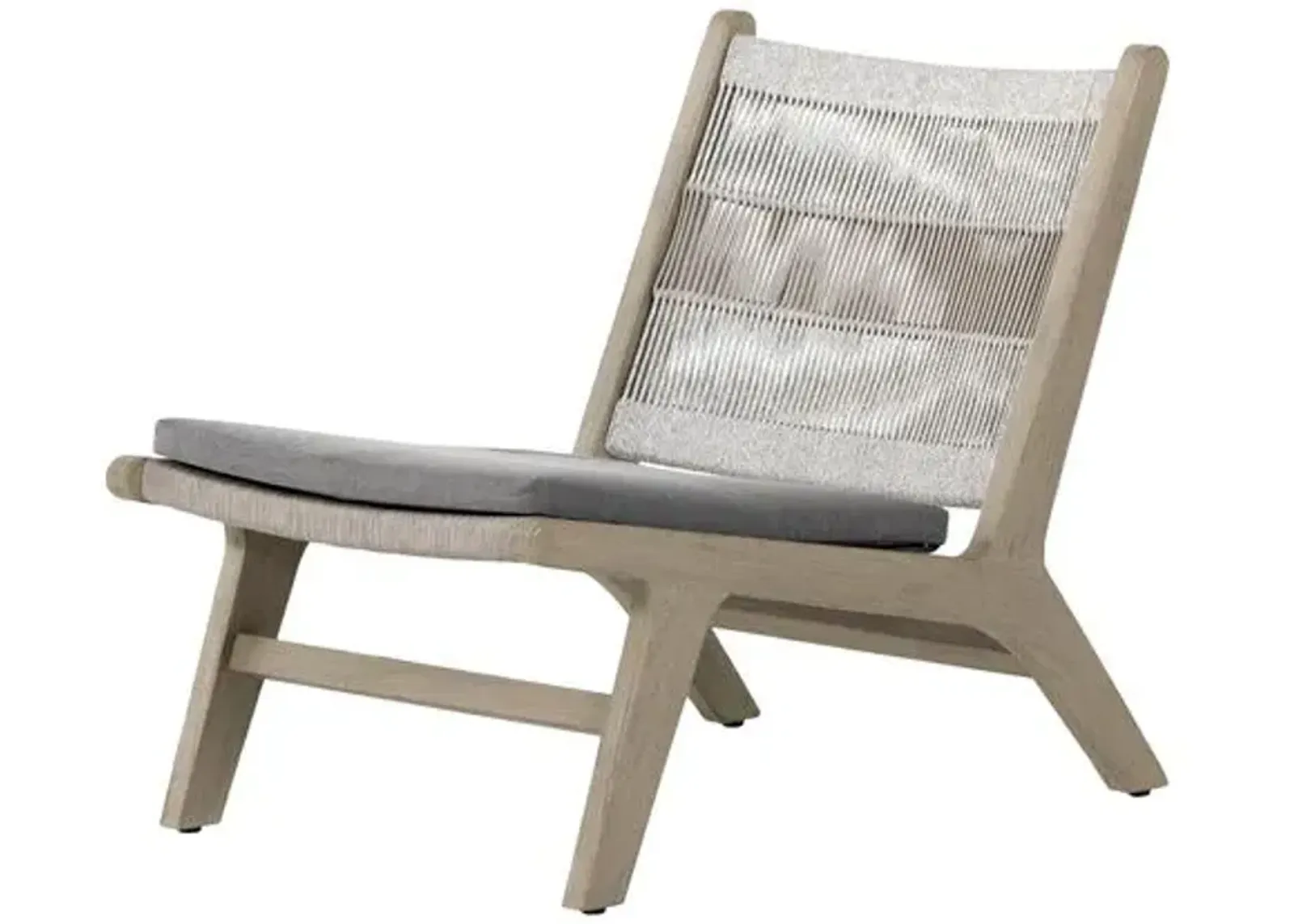 Finnley Outdoor Chair - Weathered Gray