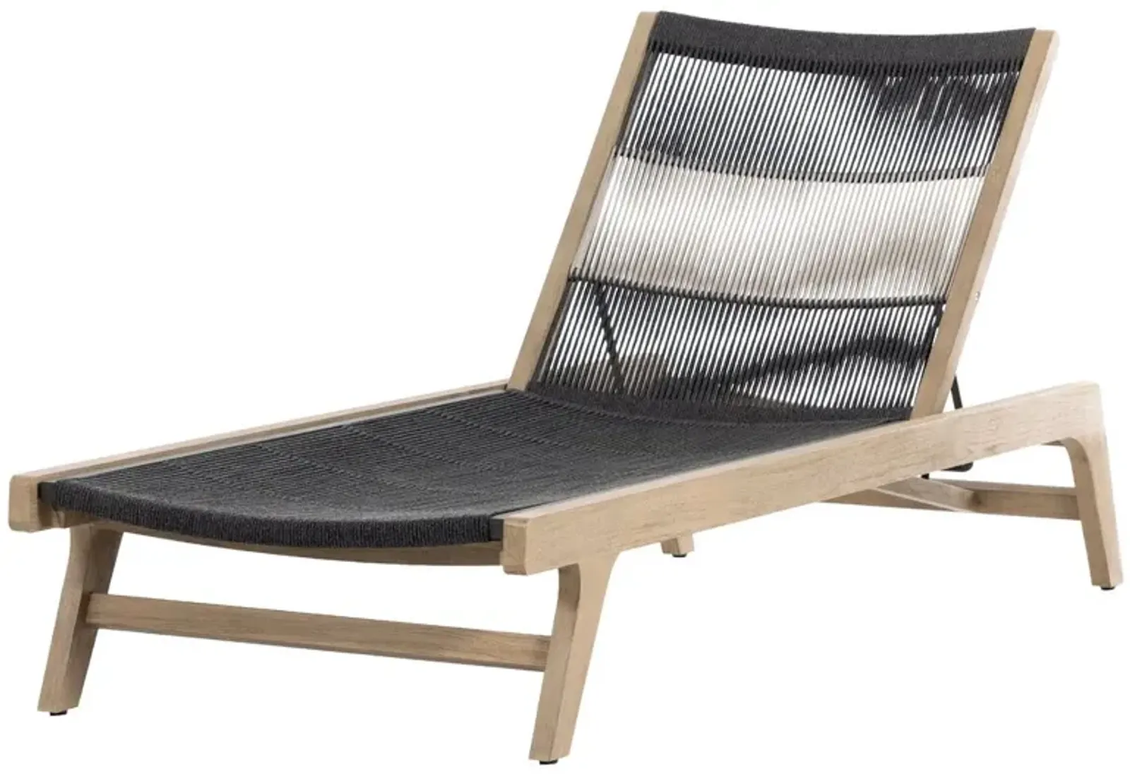 Finnley Outdoor Chaise, Washed Brown