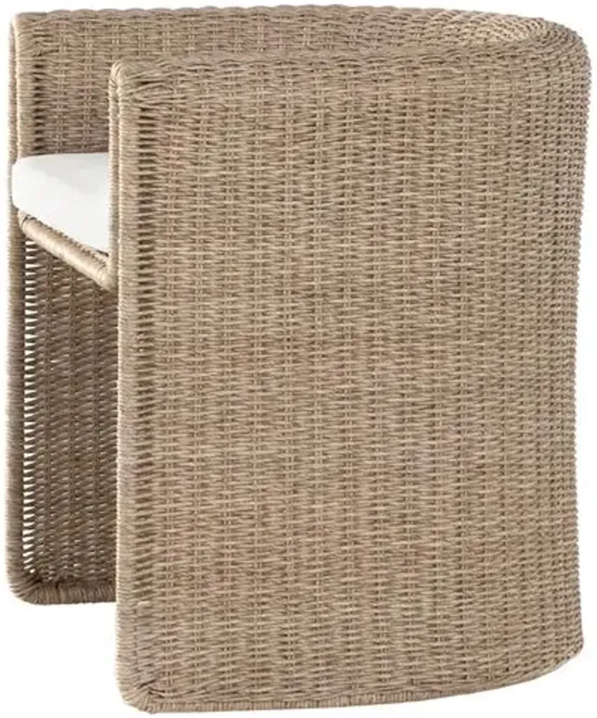 Elliana Outdoor Dining Armchair - Vintage White