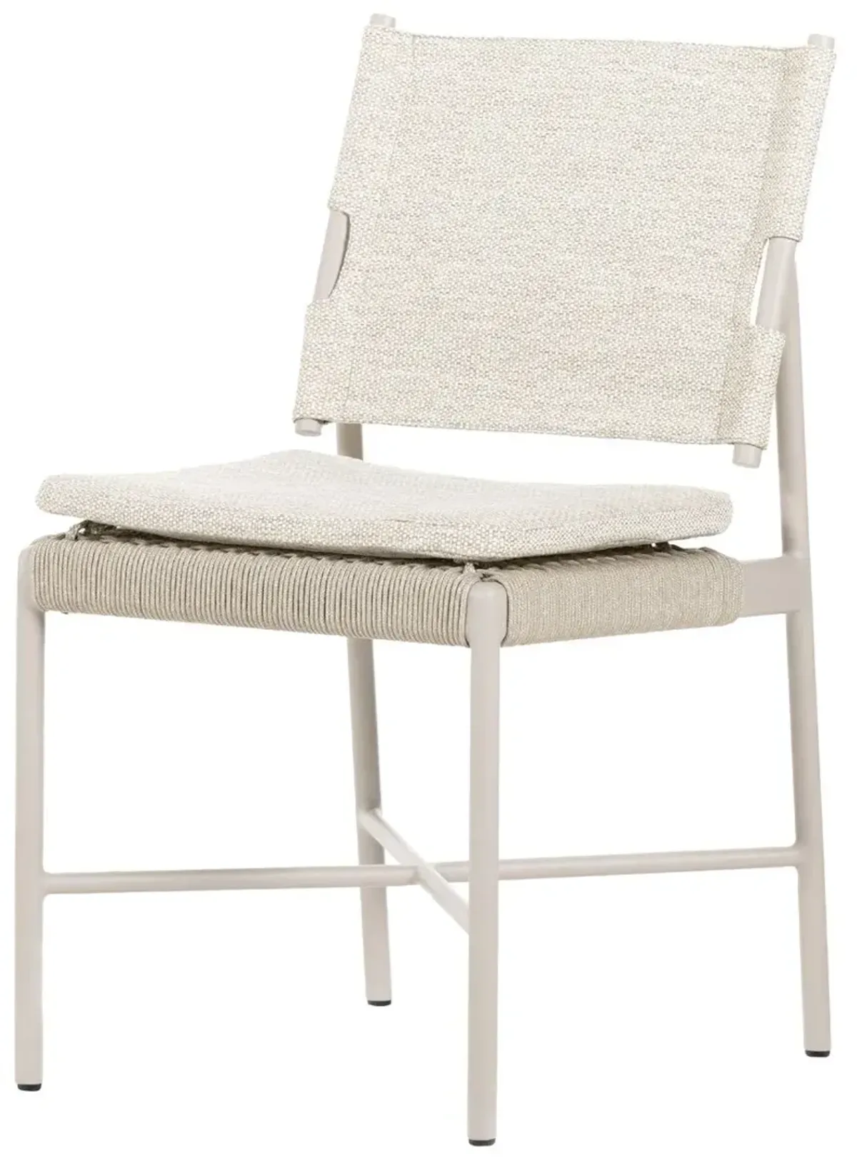 Dean Outdoor Dining Chair, Dove Taupe