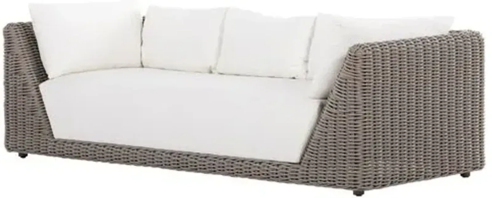 Nova Outdoor 97" Woven Sofa - Natural