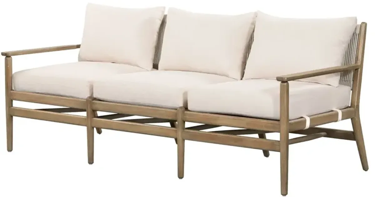 Maria Outdoor 73" Sofa, Natural