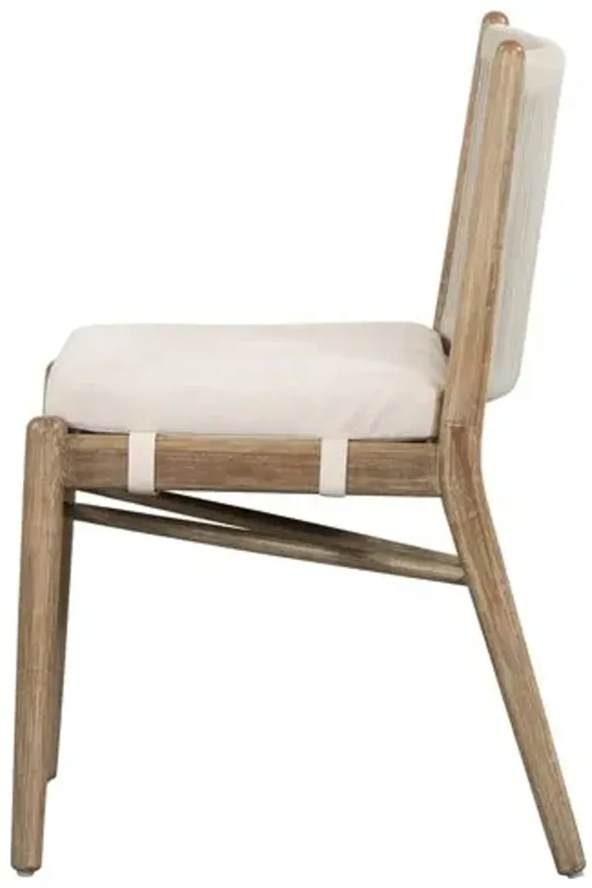 Maria Outdoor Dining Chair - Natural - Brown